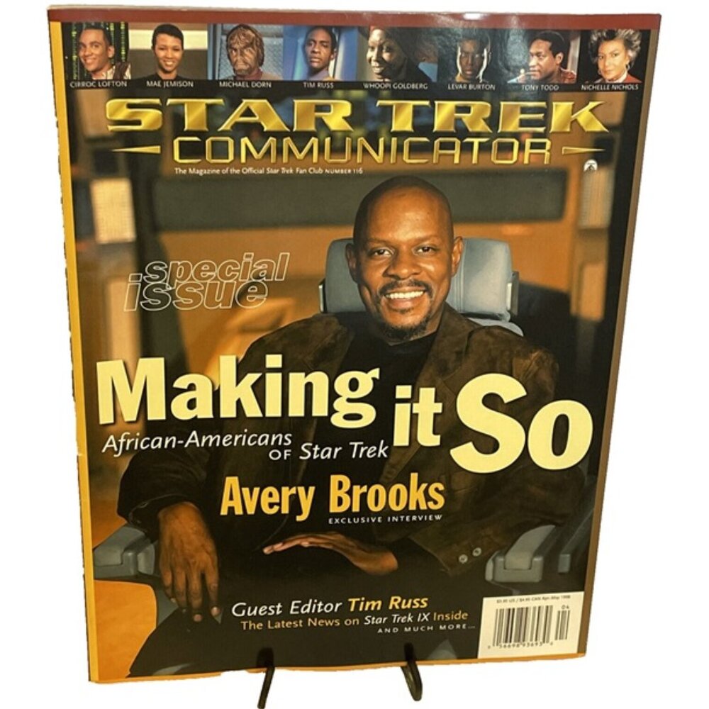 Star Trek Communicator #116 Making it So African-Americans of (April May 1998)